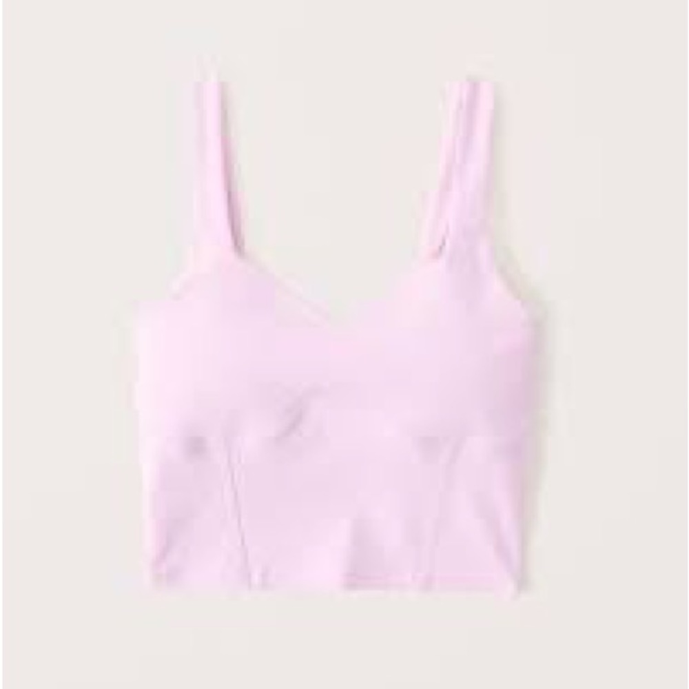 Abercrombie & Fitch Womens Double-Layered Seamless Fabric Corset Tank NEW XXS